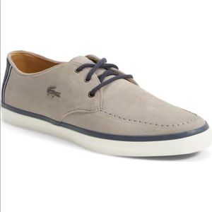 🆕 NWT Lacoste Servin 9 Suede Ortholite Shoes